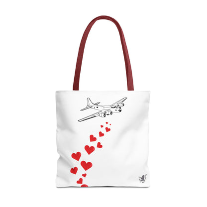 Tote Bag / Bombing hearts