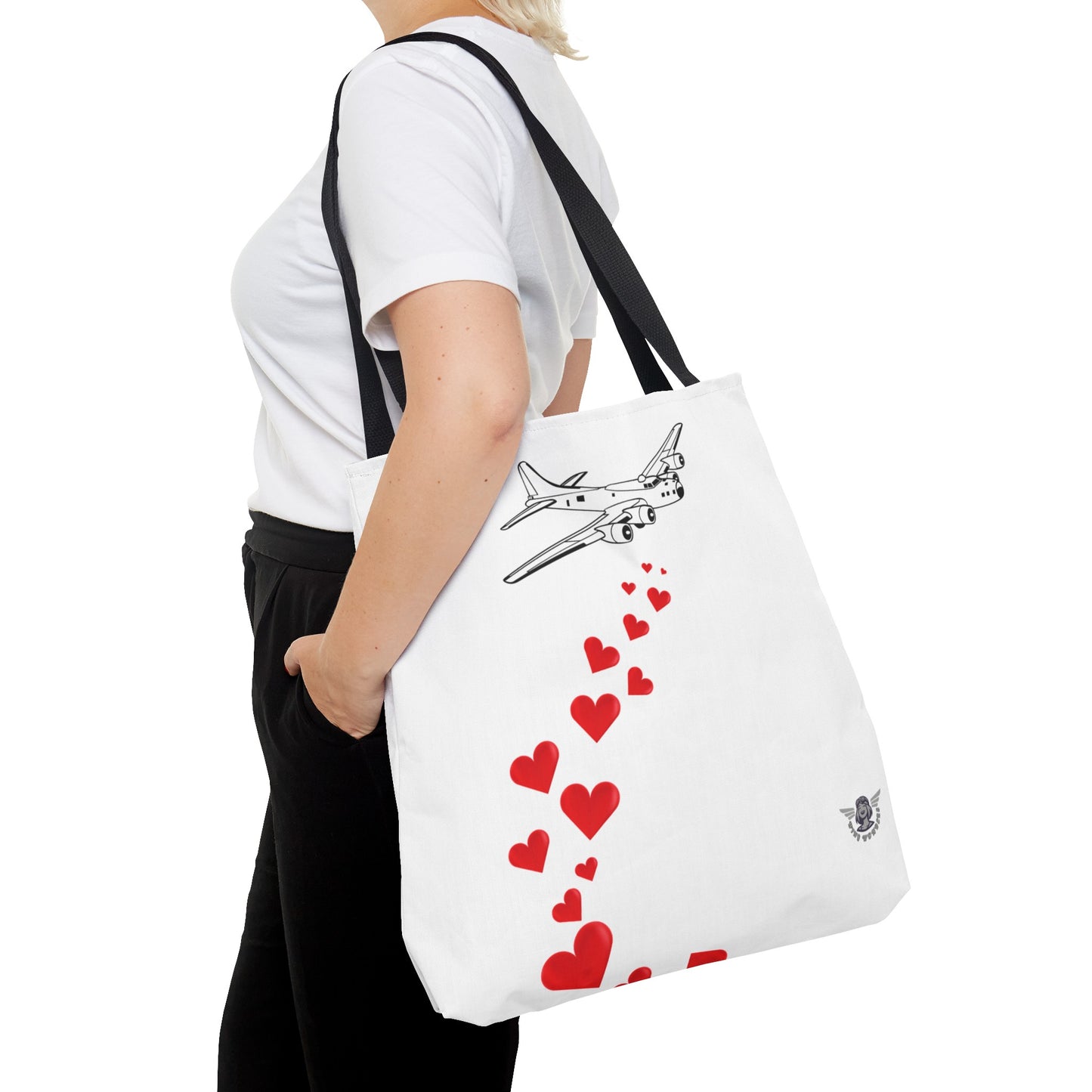 Tote Bag / Bombing hearts