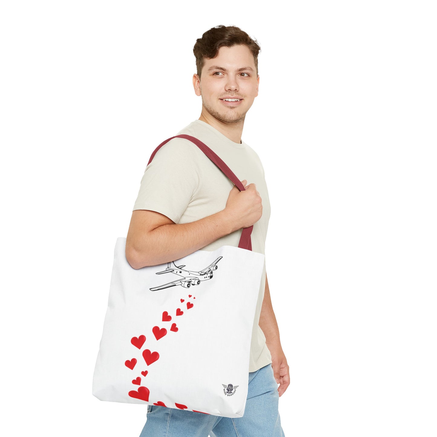 Tote Bag / Bombing hearts