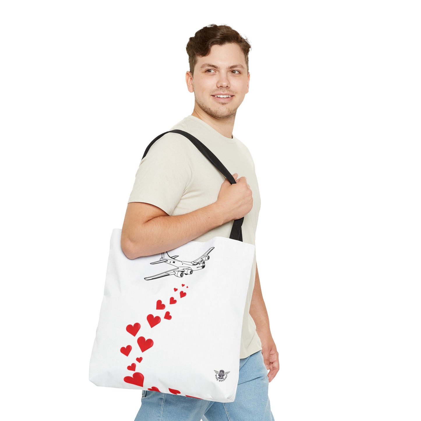 Tote Bag / Bombing hearts