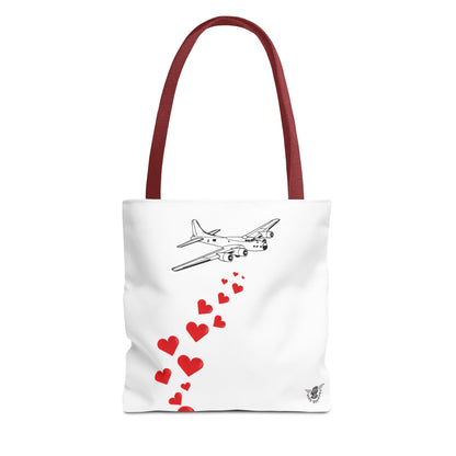 Tote Bag / Bombing hearts