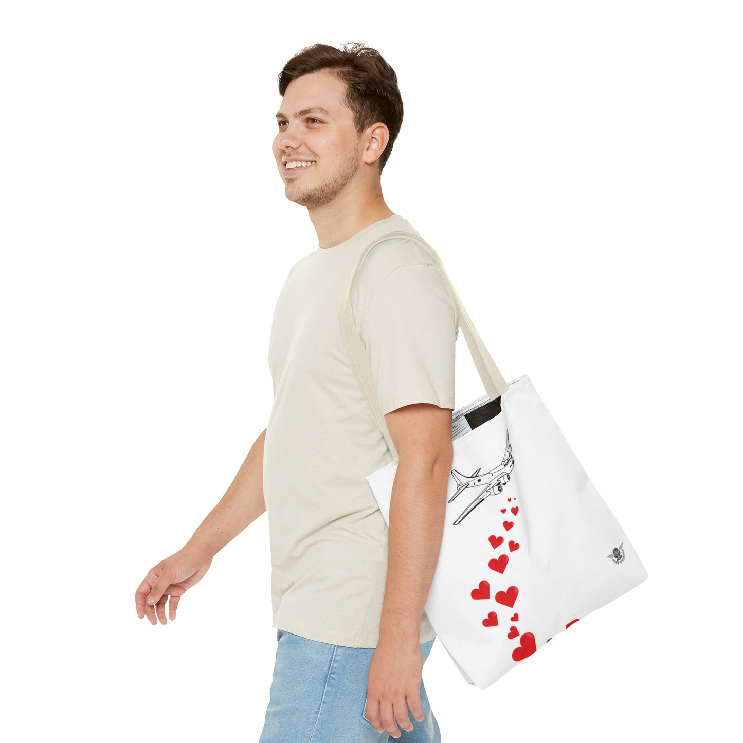 Tote Bag / Bombing hearts