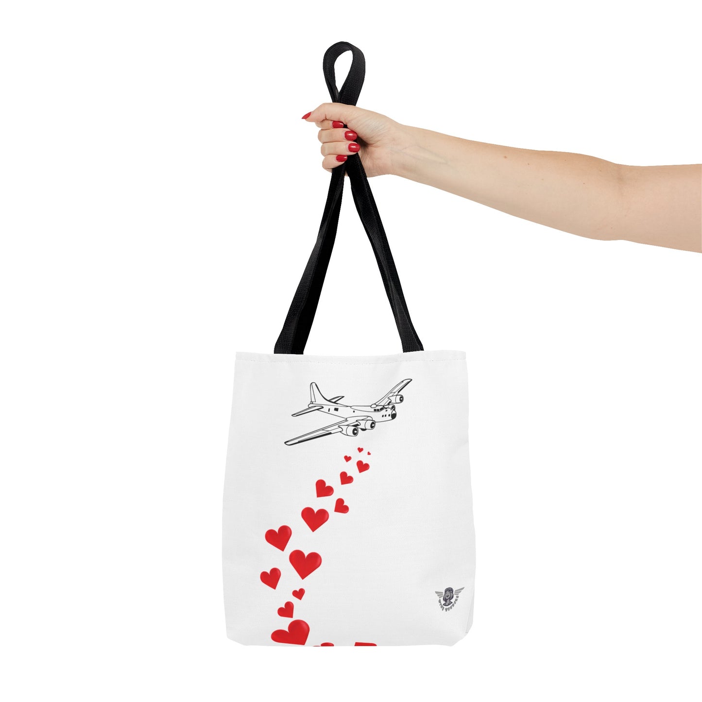 Tote Bag / Bombing hearts