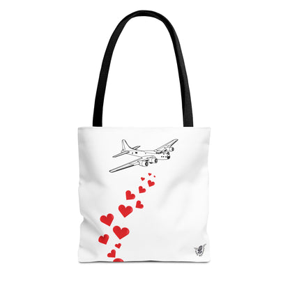 Tote Bag / Bombing hearts