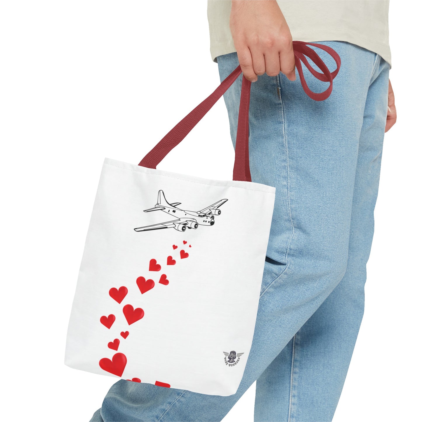 Tote Bag / Bombing hearts