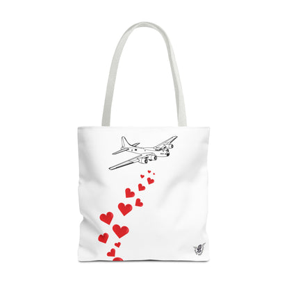 Tote Bag / Bombing hearts