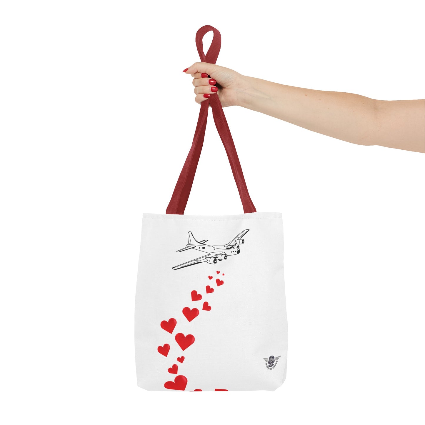 Tote Bag / Bombing hearts