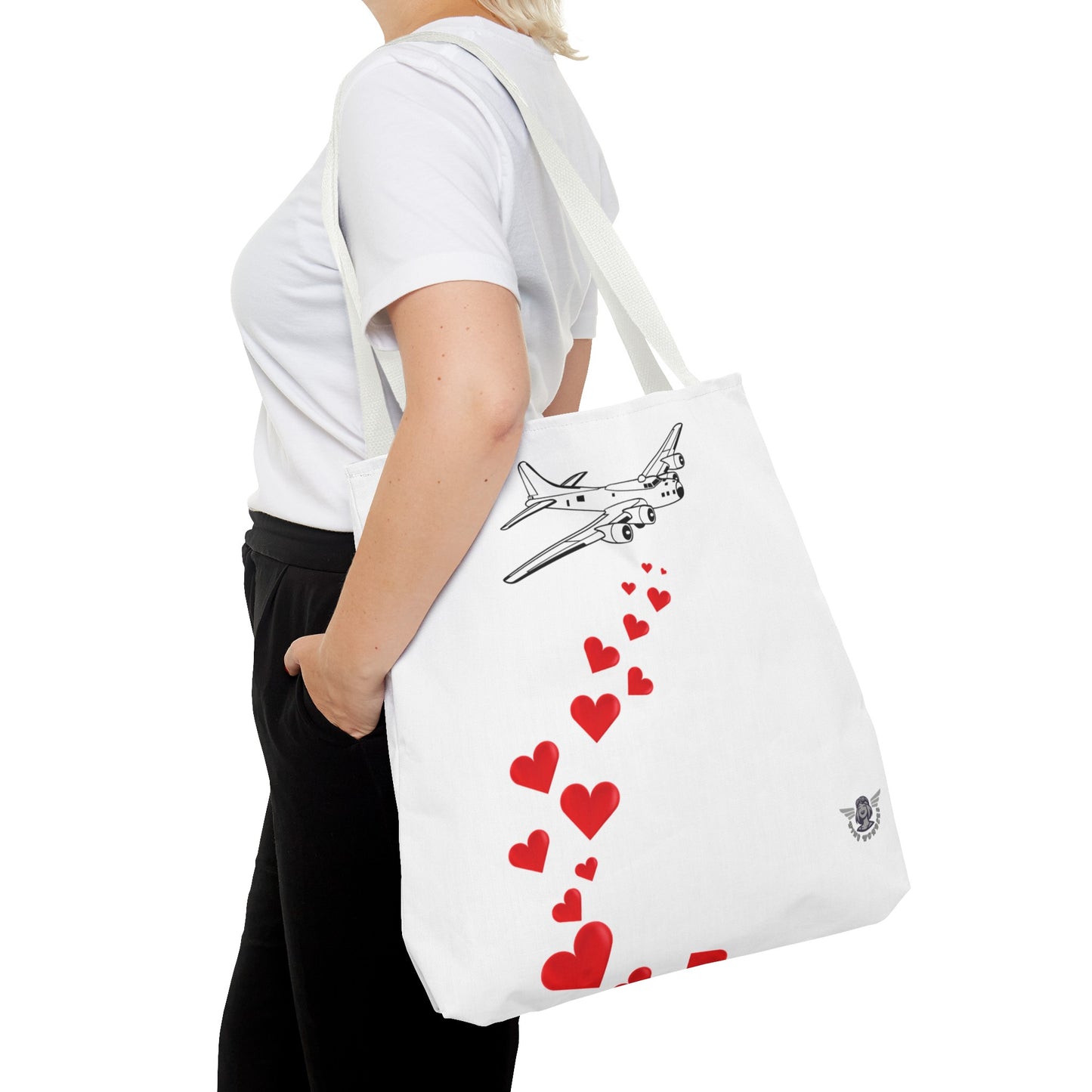 Tote Bag / Bombing hearts