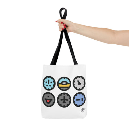 Tote Bag / Flight instruments