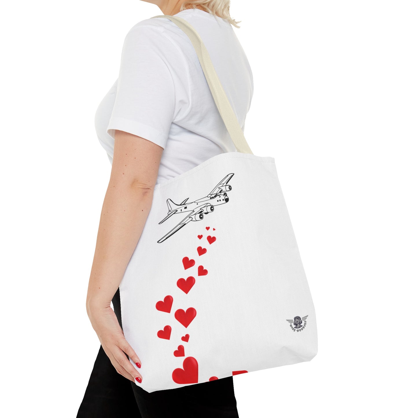 Tote Bag / Bombing hearts