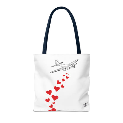 Tote Bag / Bombing hearts