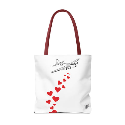 Tote Bag / Bombing hearts