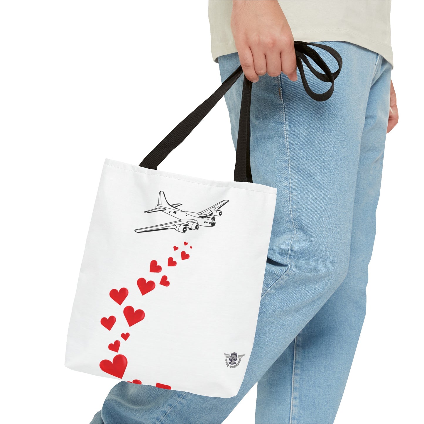 Tote Bag / Bombing hearts