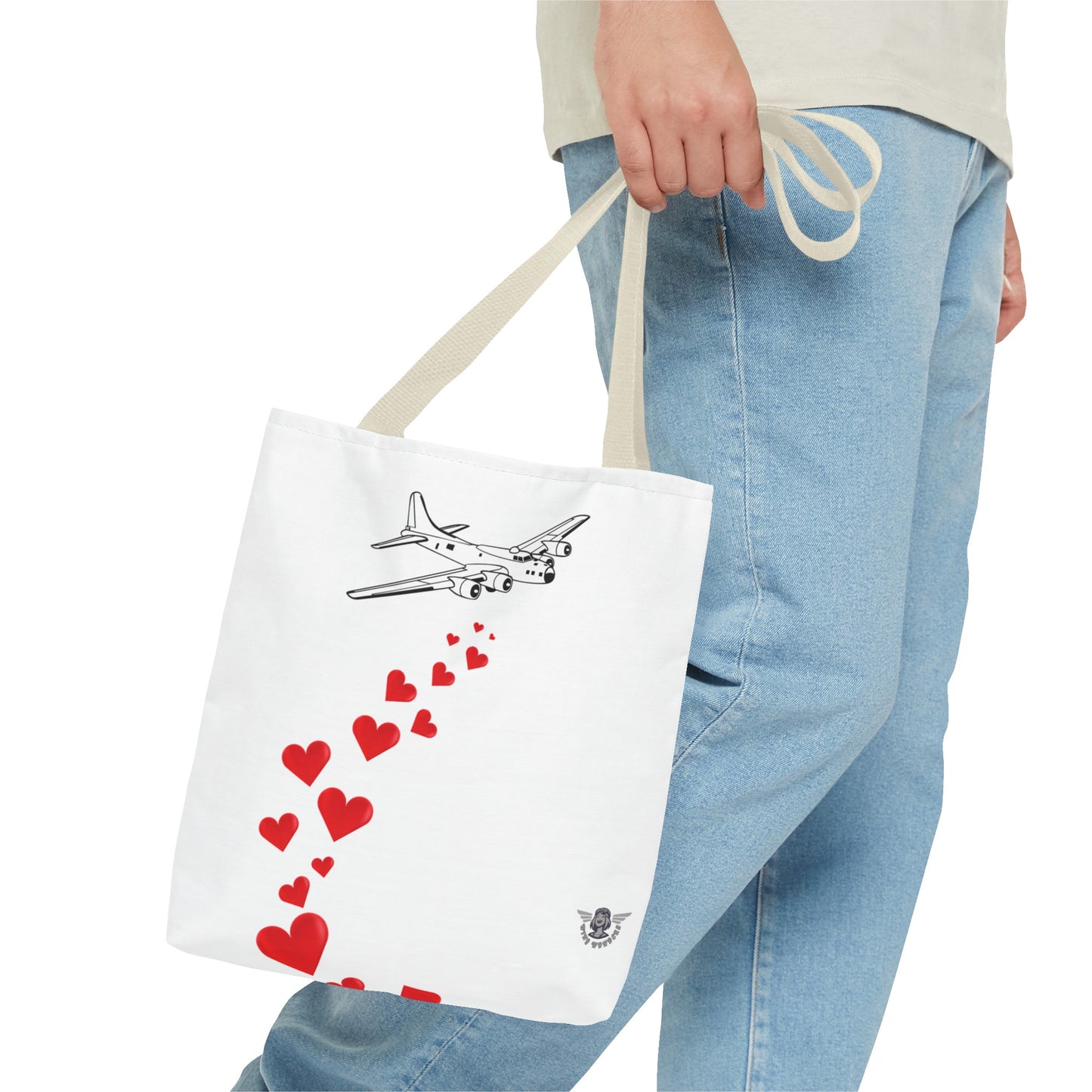 Tote Bag / Bombing hearts