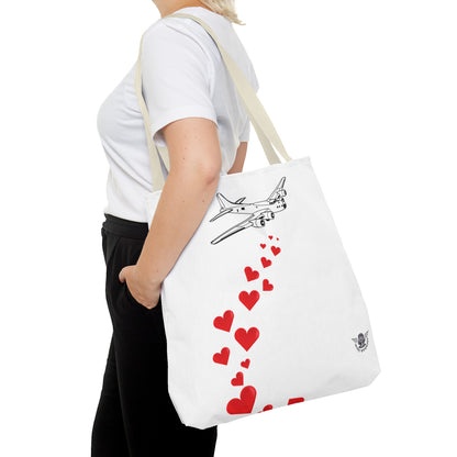 Tote Bag / Bombing hearts