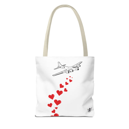 Tote Bag / Bombing hearts