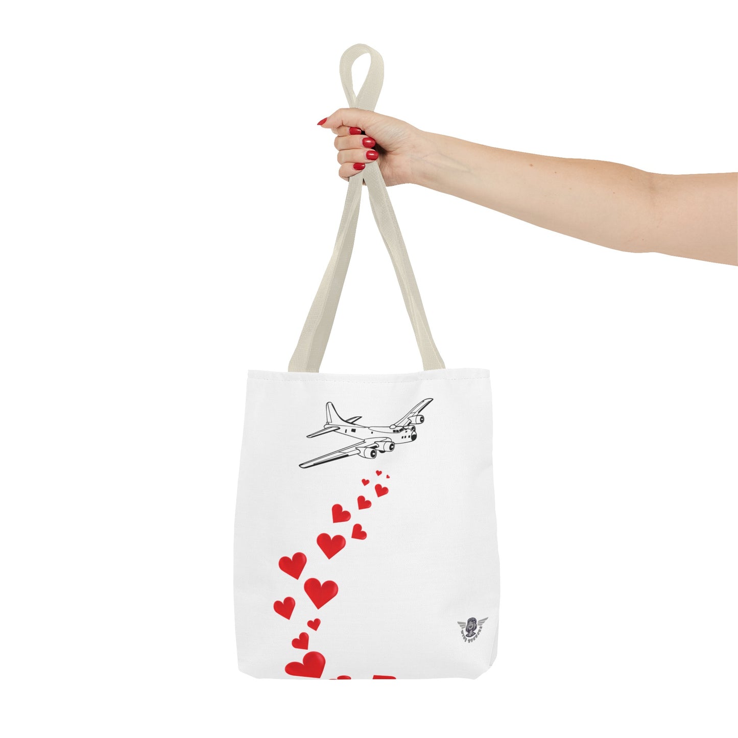 Tote Bag / Bombing hearts